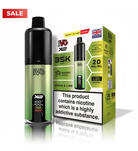 IVG XL 35K Lemon Lime Prefilled Pod Kit – 20mg