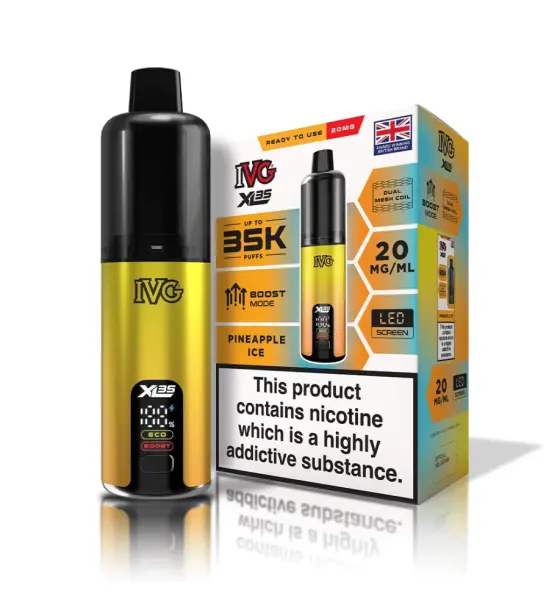 IVG XL 35K Pineapple Ice Prefilled Pod Kit – 20mg