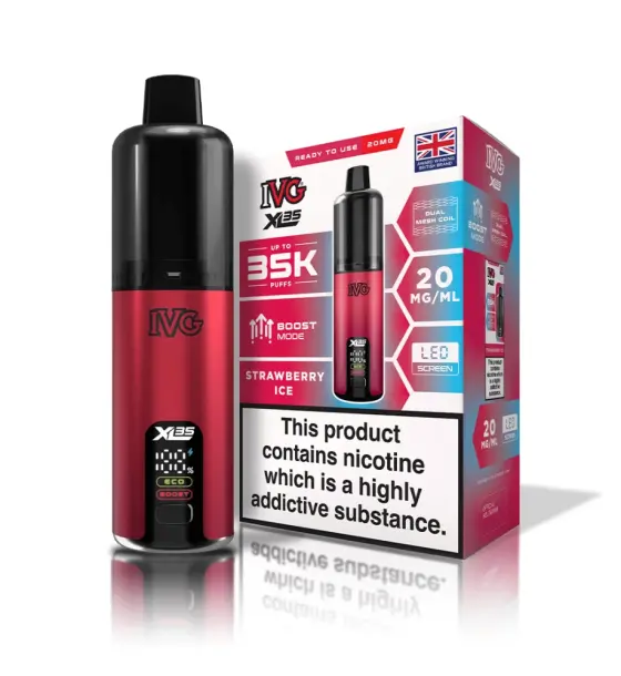 IVG XL 35K Strawberry Ice Prefilled Pod Kit – 20mg