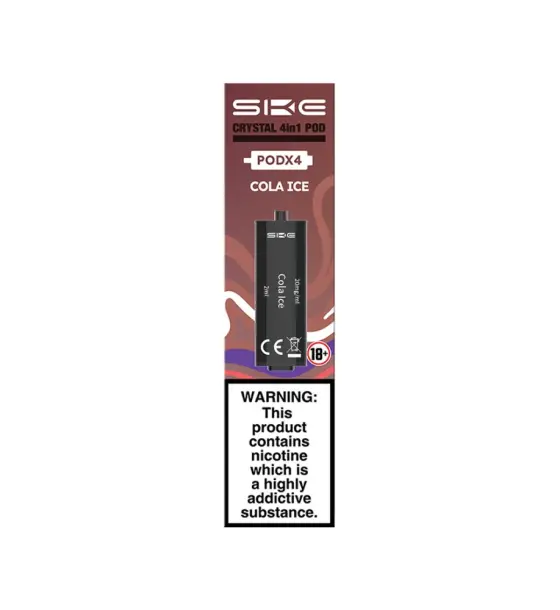 SKE Crystal 4 in 1 Cola Ice Prefilled Pods – 20mg