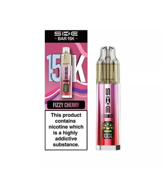 SKE Bar 15K Fizzy Cherry Prefilled Pod Kit – 20mg