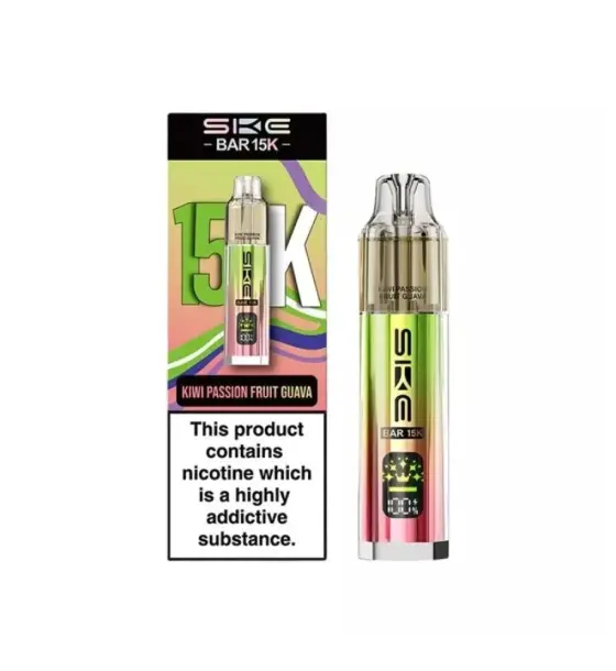 SKE Bar 15K Kiwi Passion Fruit Guava Prefilled Pod Kit – 20mg