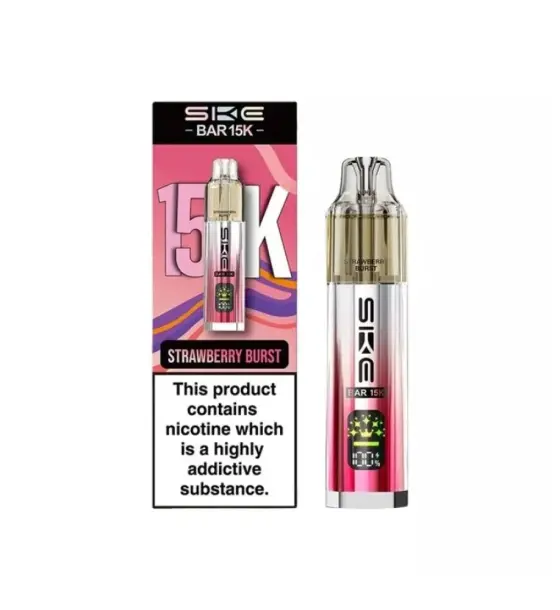 SKE Bar 15K Strawberry Burst Prefilled Pod Kit – 20mg
