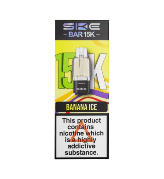 SKE Bar 15K Banana Ice Prefilled Pods – 20mg