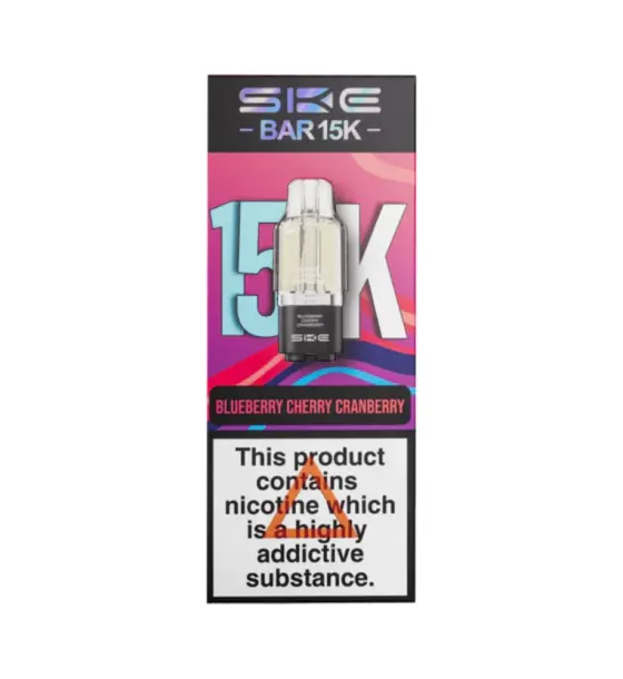 SKE Bar 15K Blueberry Cherry Cranberry Prefilled Pods – 20mg