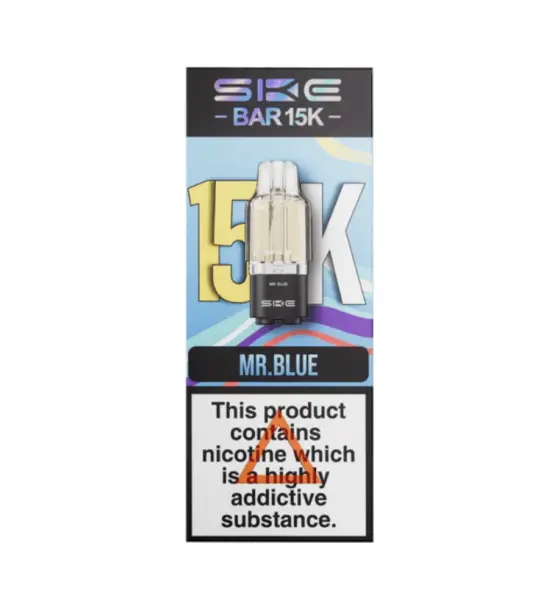 SKE Bar 15K Mr Blue Prefilled Pods – 20mg