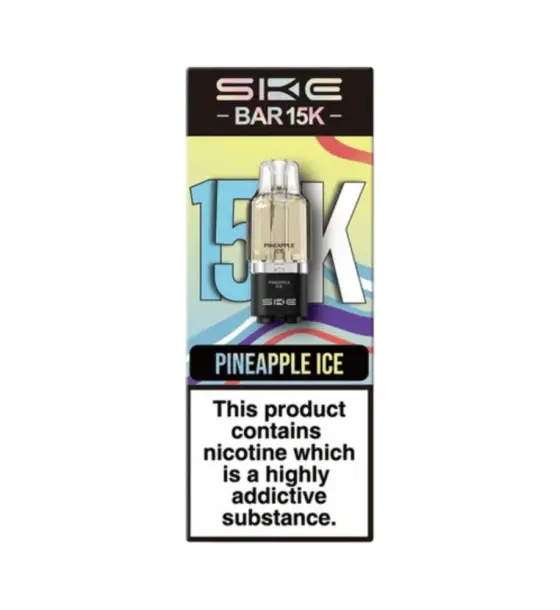SKE Bar 15K Pineapple Ice Prefilled Pods – 20mg