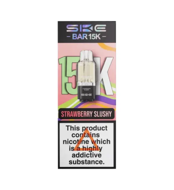 SKE Bar 15K Strawberry Slushy Prefilled Pods – 20mg