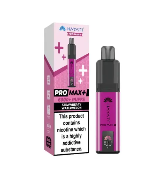 Hayati Pro Max+ 6000 Strawberry Watermelon Kit – 20mg