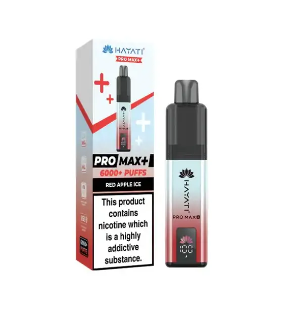 Hayati Pro Max+ 6000 Red Apple Ice Kit – 20mg