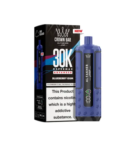 Al Fakher 30K Hypermax Blueberry Gum Prefilled Pod Kit – 6mg