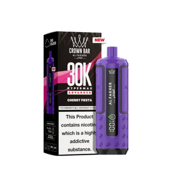 Al Fakher 30K Hypermax Cherry Fiesta Prefilled Pod Kit – 6mg