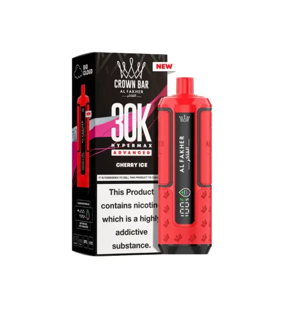 Al Fakher 30K Hypermax Cherry Ice Prefilled Pod Kit – 6mg