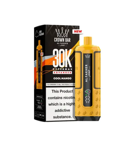 Al Fakher 30K Hypermax Cool Mango Prefilled Pod Kit – 6mg
