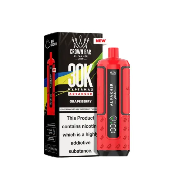 Al Fakher 30K Hypermax Grape Berry Prefilled Pod Kit – 6mg