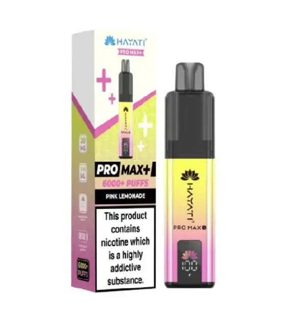 Hayati Pro Max+ 6000 Pink Lemonade Kit – 20mg