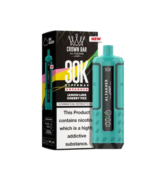 Al Fakher 30K Hypermax Lemon Lime Cherry Fizz Prefilled Pod Kit – 6mg