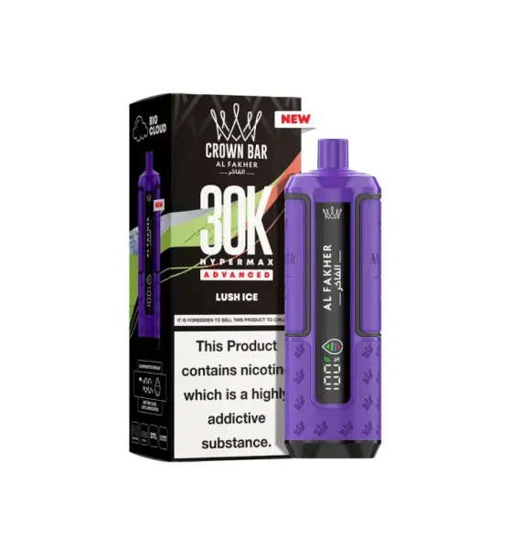 Al Fakher 30K Hypermax Lush Ice Prefilled Pod Kit – 6mg