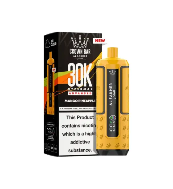 Al Fakher 30K Hypermax Mango Pineapple Prefilled Pod Kit – 6mg