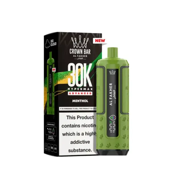 Al Fakher 30K Hypermax Menthol Prefilled Pod Kit – 6mg