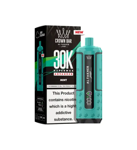 Al Fakher 30K Hypermax Mint Prefilled Pod Kit – 6mg