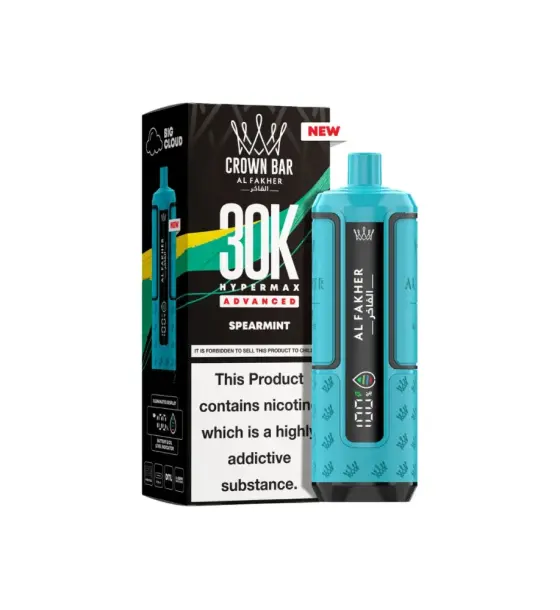 Al Fakher 30K Hypermax Spearmint Prefilled Pod Kit – 6mg