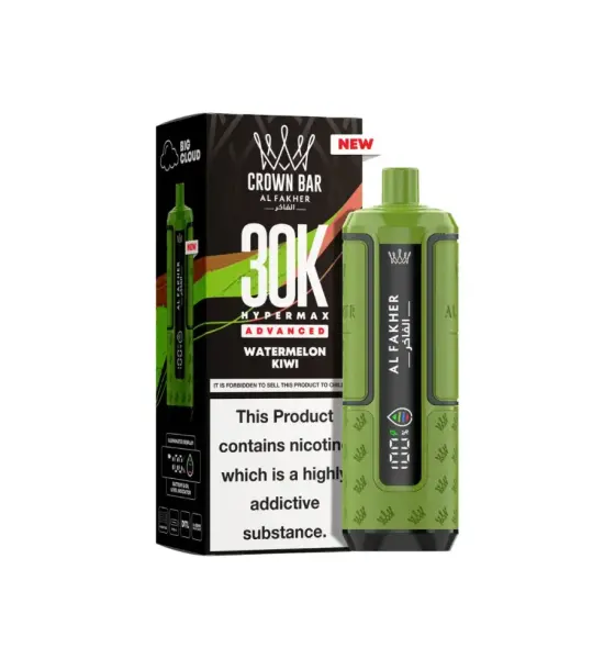 Al Fakher 30K Hypermax Watermelon Kiwi Prefilled Pod Kit – 6mg