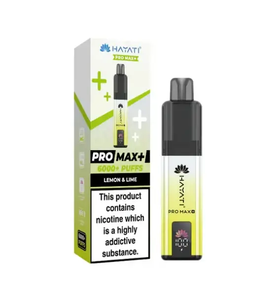 Hayati Pro Max+ 6000 Lemon & Lime Kit – 20mg
