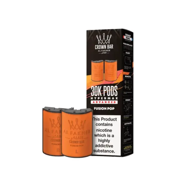 Al Fakher 30K Hypermax Fusion Pop Refill Pods – 6mg