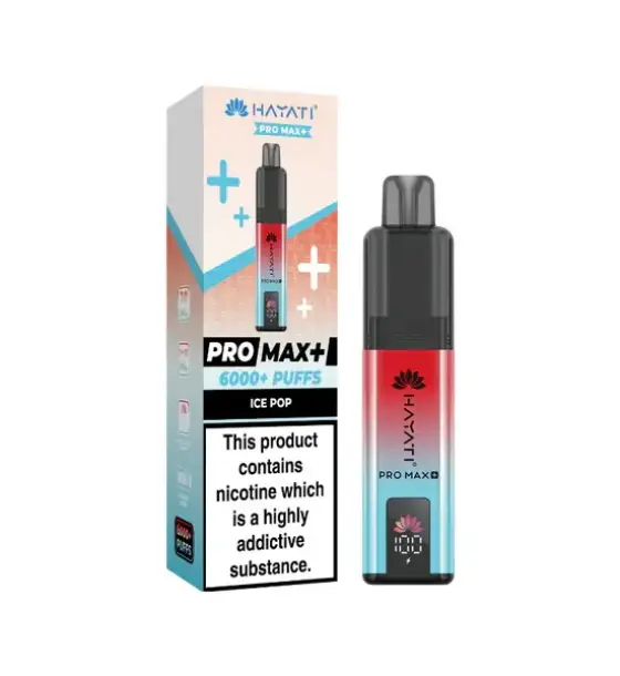 Hayati Pro Max+ 6000 Ice Pop Kit – 20mg