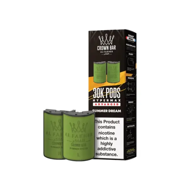 Al Fakher 30K Hypermax Summer Dream Refill Pods – 6mg