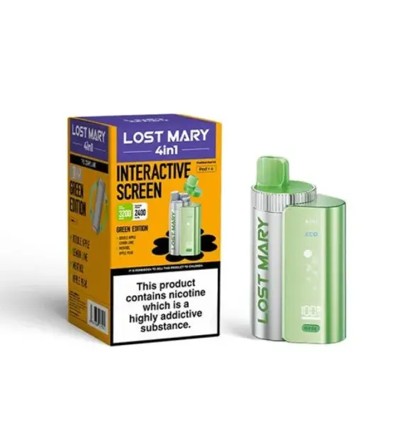 Lost Mary 4 in 1 Green Edition Prefilled Pod Kit – 20mg