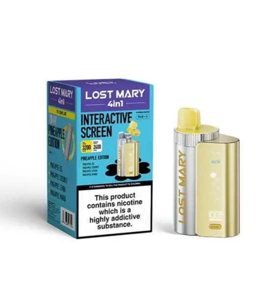 Lost Mary 4 in 1 Pineapple Edition Prefilled Pod Kit – 20mg