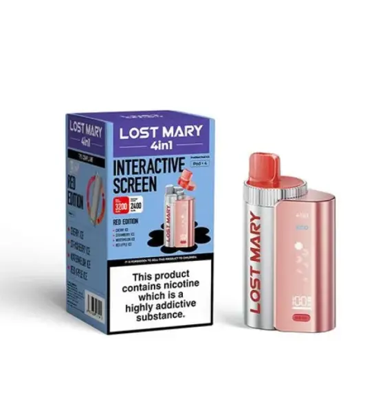 Lost Mary 4 in 1 Red Edition Prefilled Pod Kit – 20mg