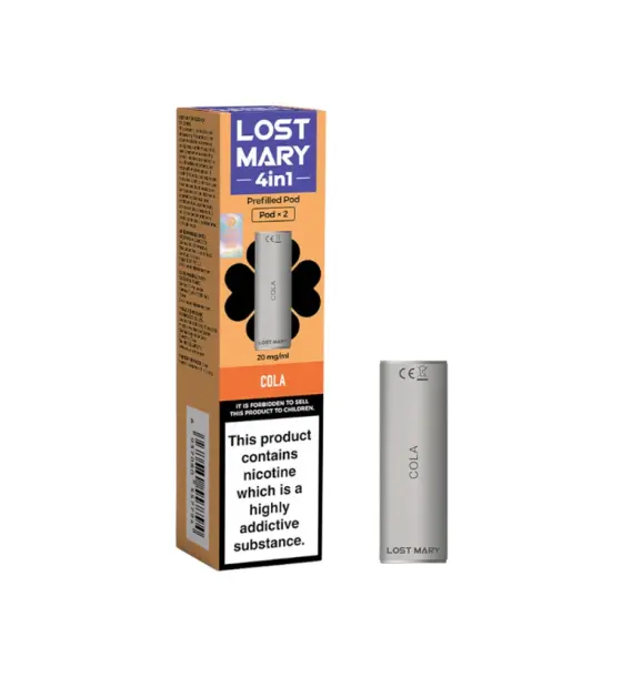 Lost Mary 4 in 1 Cola Prefilled Pods – 20mg