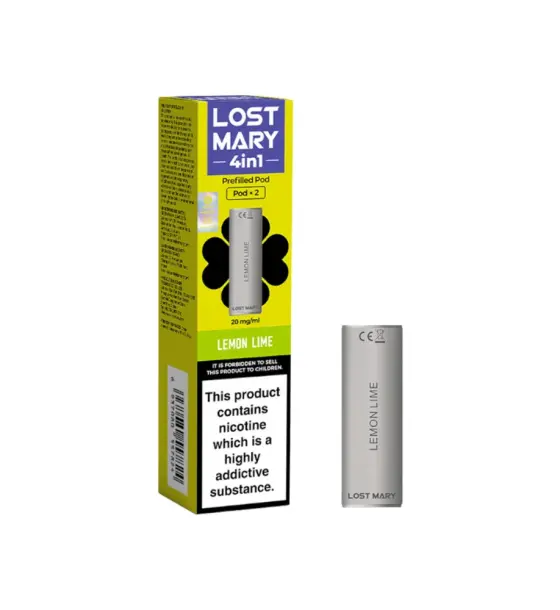 Lost Mary 4 in 1 Lemon Lime Prefilled Pods – 20mg