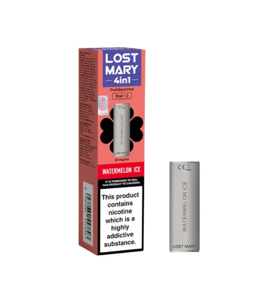 Lost Mary 4 in 1 Watermelon Ice Prefilled Pods – 20mg
