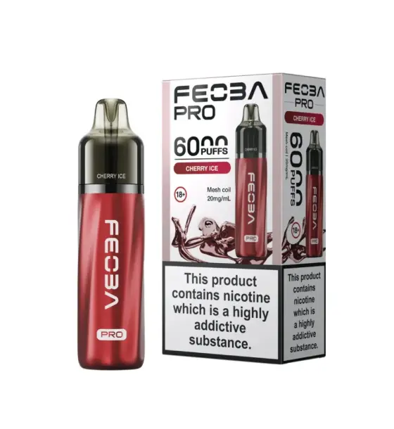 Feoba Pro 6000 Cherry Ice Prefilled Pod Kit – 20mg