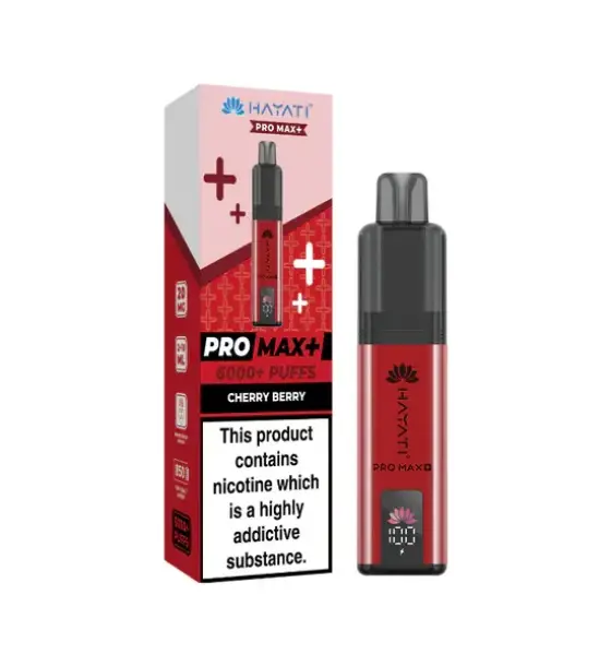Hayati Pro Max+ 6000 Cherry Berry Kit – 20mg