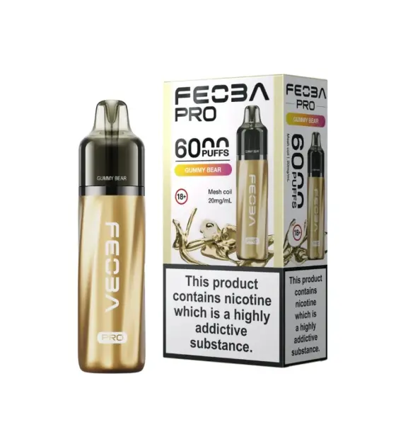 Feoba Pro 6000 Gummy Bear Prefilled Pod Kit – 20mg