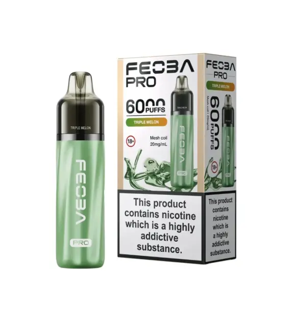 Feoba Pro 6000 Triple Melon Prefilled Pod Kit – 20mg