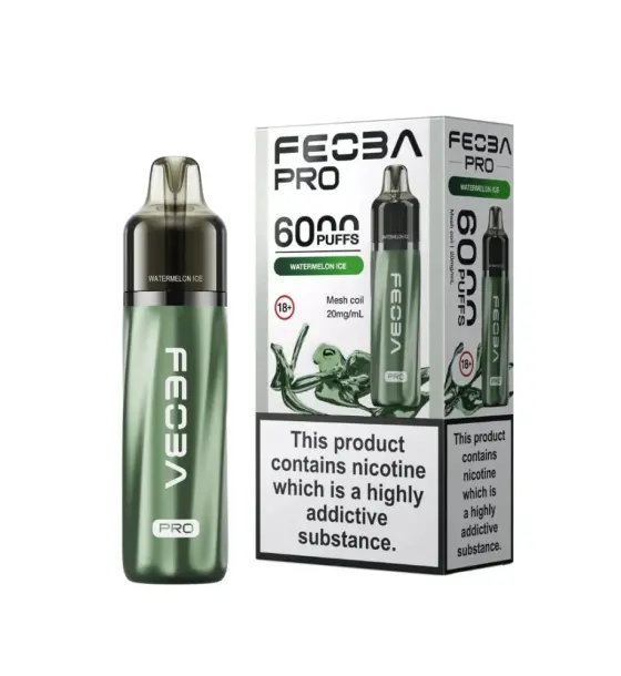Feoba Pro 6000 Watermelon Ice Prefilled Pod Kit – 20mg