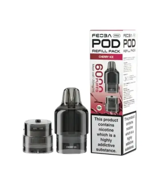 Feoba Pro 6000 Cherry Ice Prefilled Pods – 20mg