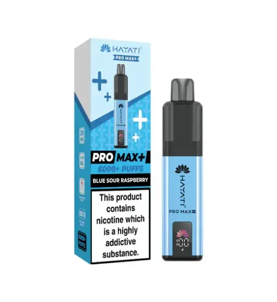 Hayati Pro Max+ 6000 Blue Sour Raspberry Kit – 20mg