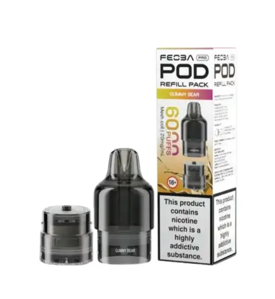 Feoba Pro 6000 Gummy Bear Prefilled Pods – 20mg