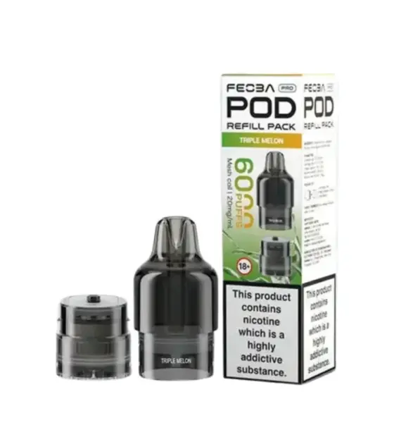 Feoba Pro 6000 Triple Melon Prefilled Pods – 20mg