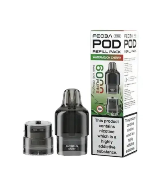 Feoba Pro 6000 Watermelon Cherry Prefilled Pods – 20mg