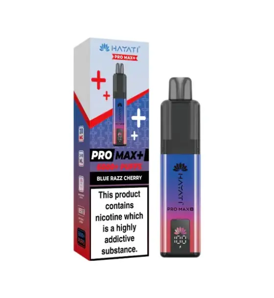 Hayati Pro Max+ 6000 Blue Razz Cherry Kit – 20mg