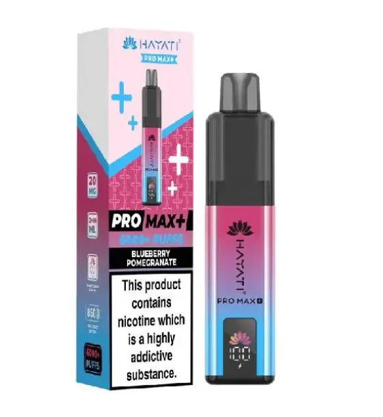 Hayati Pro Max+ 6000 Blueberry Pomegranate Kit – 20mg