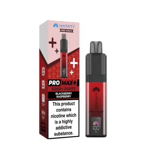 Hayati Pro Max+ 6000 Blackberry Raspberry Kit – 20mg